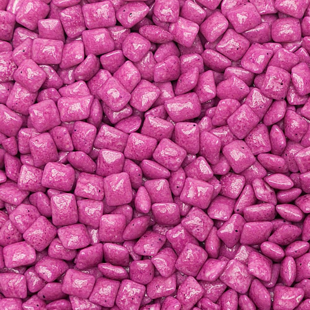 Tiny Chicle Squares Chewing Gum - Purple: 1.5LB Jar - Candy Warehouse