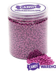 Tiny Chicle Squares Chewing Gum - Purple: 1.5LB Jar - Candy Warehouse