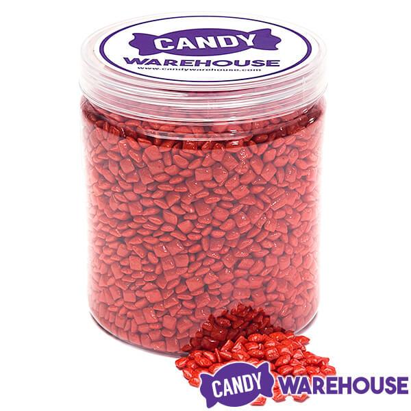 Tiny Chicle Squares Chewing Gum - Red: 1.5LB Jar - Candy Warehouse