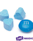 Tiny Sugar Candy Hearts - Blue: 1.5LB Jar - Candy Warehouse