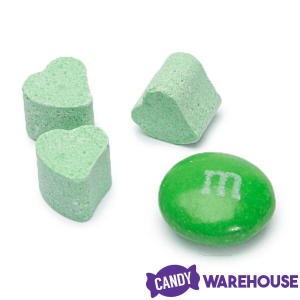 Tiny Sugar Candy Hearts - Green: 1.5LB Jar - Candy Warehouse