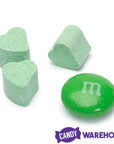 Tiny Sugar Candy Hearts - Green: 1.5LB Jar - Candy Warehouse