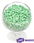 Tiny Sugar Candy Hearts - Green: 1.5LB Jar - Candy Warehouse