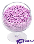 Tiny Sugar Candy Hearts - Purple: 1.5LB Jar - Candy Warehouse