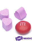 Tiny Sugar Candy Hearts - Purple: 1.5LB Jar - Candy Warehouse