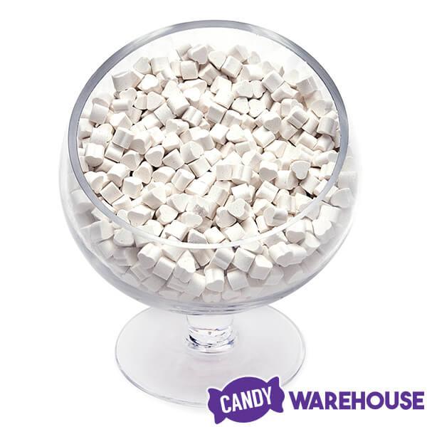 Tiny Sugar Candy Hearts - White: 1.5LB Jar - Candy Warehouse