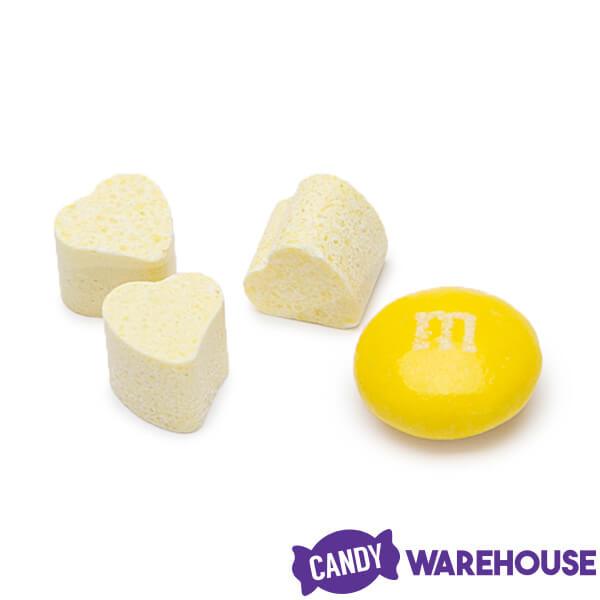 Tiny Sugar Candy Hearts - Yellow: 1.5LB Jar - Candy Warehouse