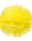 Tissue Paper 14-Inch Pom Pom - Yellow