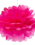 Tissue Paper 8-Inch Pom Pom - Hot Pink - Candy Warehouse