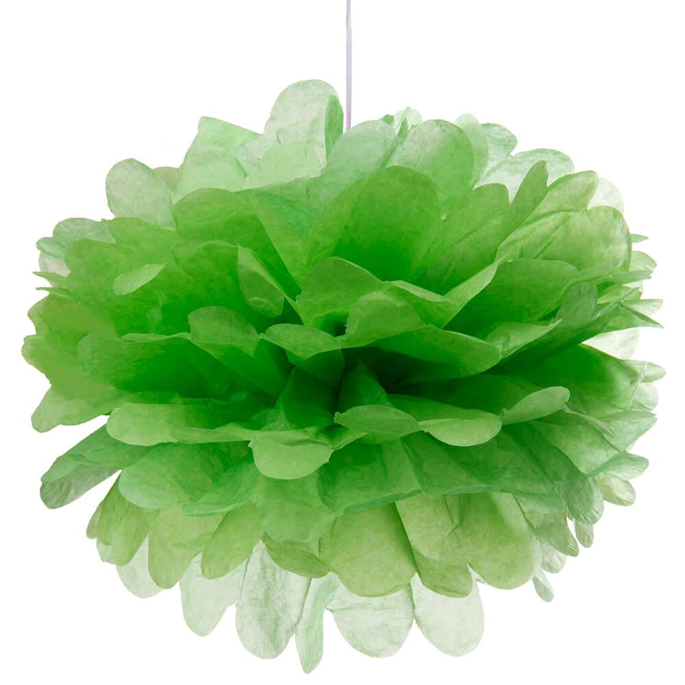 Tissue Paper 8-Inch Pom Pom - Jasmine Green - Candy Warehouse