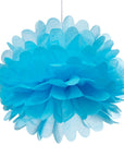 Tissue Paper 8-Inch Pom Pom - Turquoise Blue