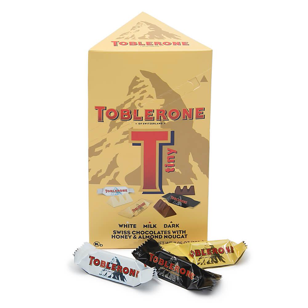 Toblerone Assorted Tiny Chocolates: 7-Ounce Box - Candy Warehouse