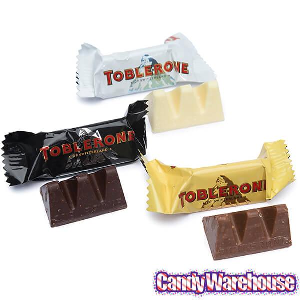 Toblerone Assorted Tiny Chocolates: 7-Ounce Box - Candy Warehouse