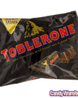 Toblerone Dark Chocolate Minis: 7-Ounce Bag - Candy Warehouse