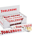 Toblerone White Chocolate Bars: 20-Piece Box - Candy Warehouse