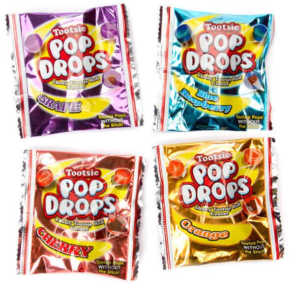 Tootsie Pop Drops Snack Size Packs: 25-Piece Bag - Candy Warehouse