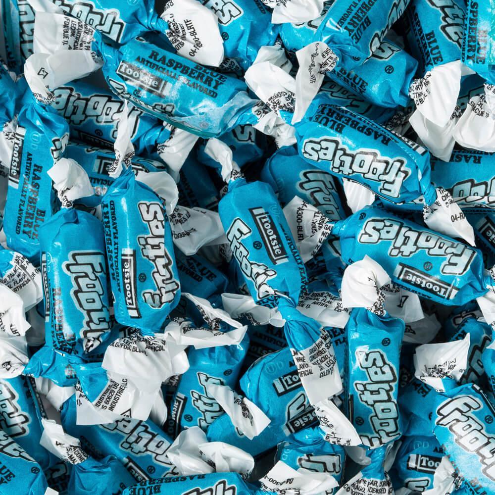 Tootsie Roll Frooties Candy - Blue Raspberry: 360-Piece Bag - Candy Warehouse