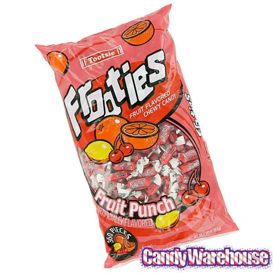 Tootsie Roll Frooties Candy - Fruit Punch: 360-Piece Bag | Candy Warehouse