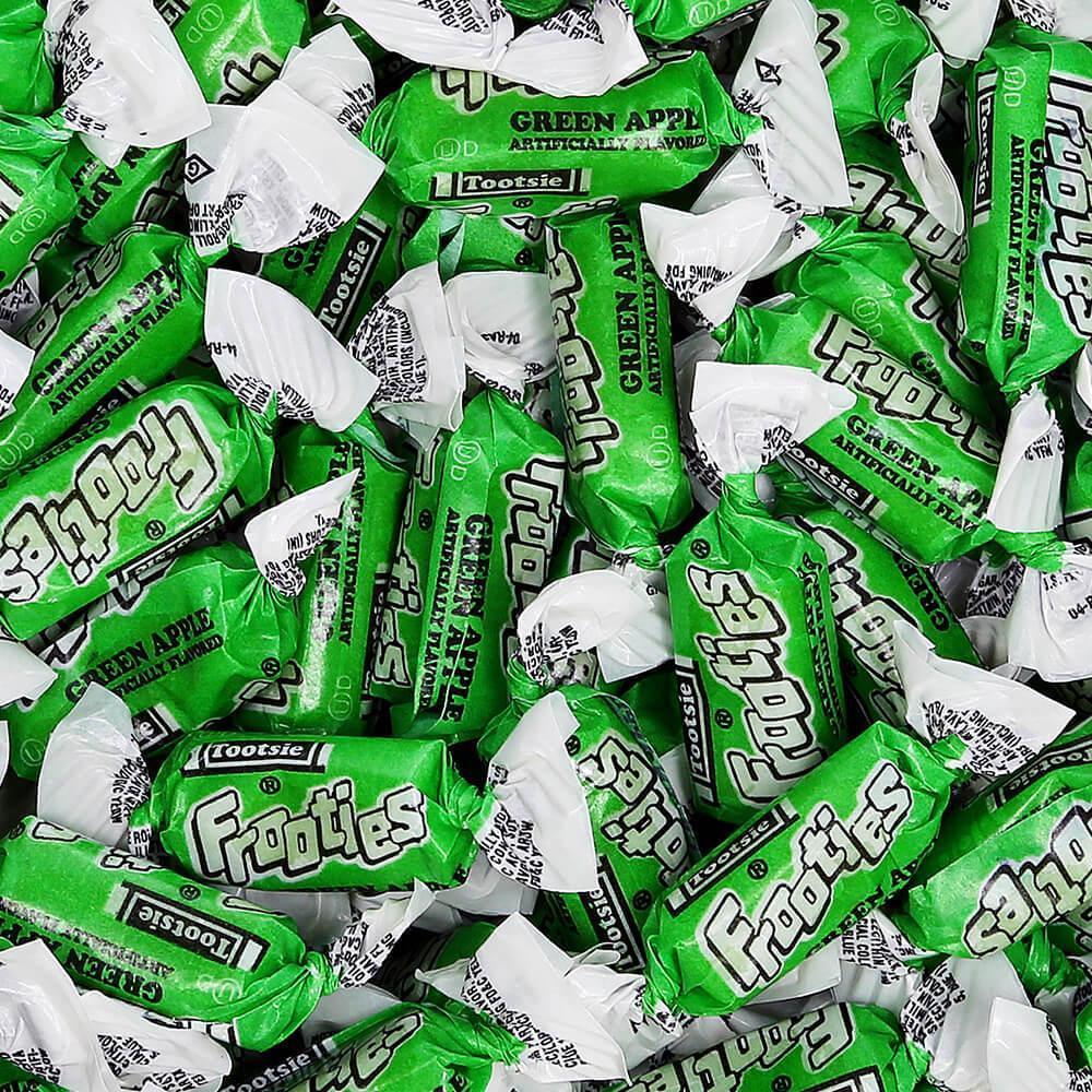 Tootsie Roll Frooties Candy - Green Apple: 360-Piece Bag - Candy Warehouse