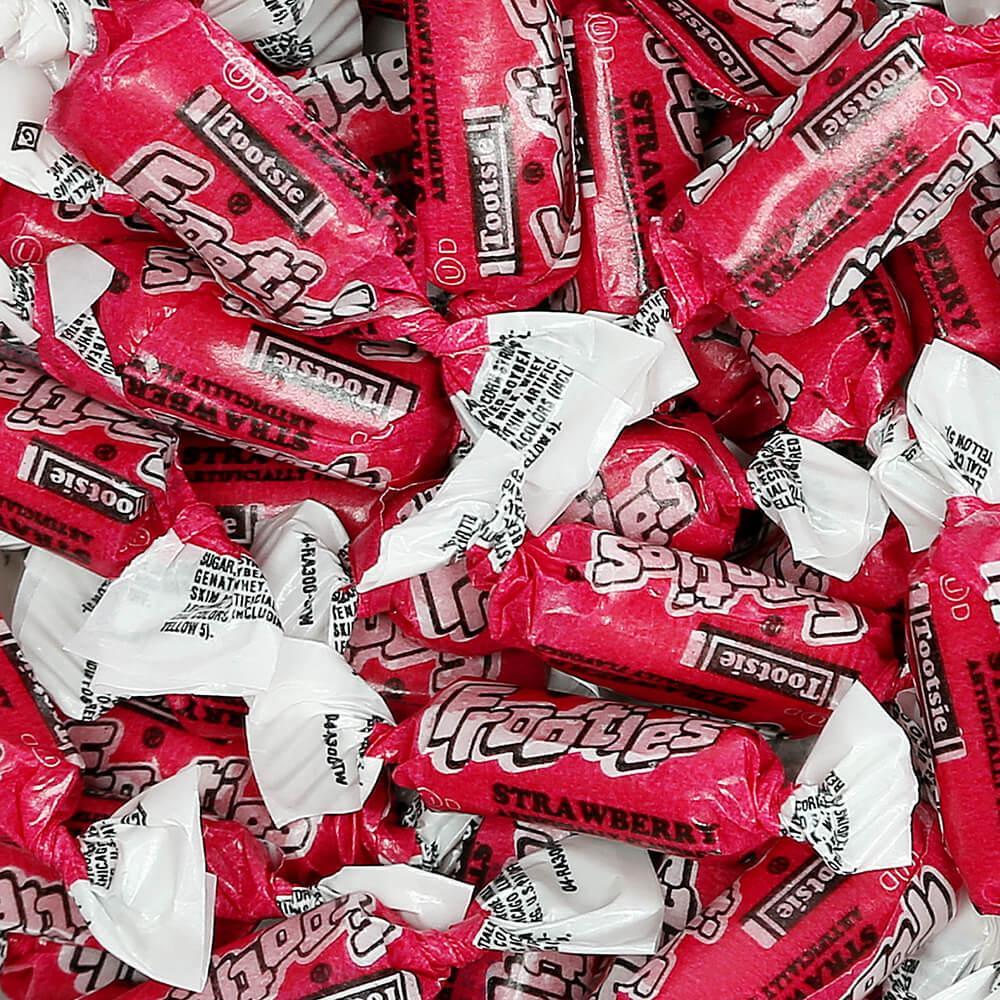 Tootsie Roll Frooties Candy - Strawberry: 360-Piece Bag - Candy Warehouse