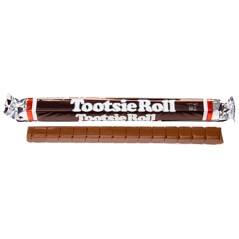 Tootsie Roll Giant Candy Bars: 24-Piece Box - Candy Warehouse