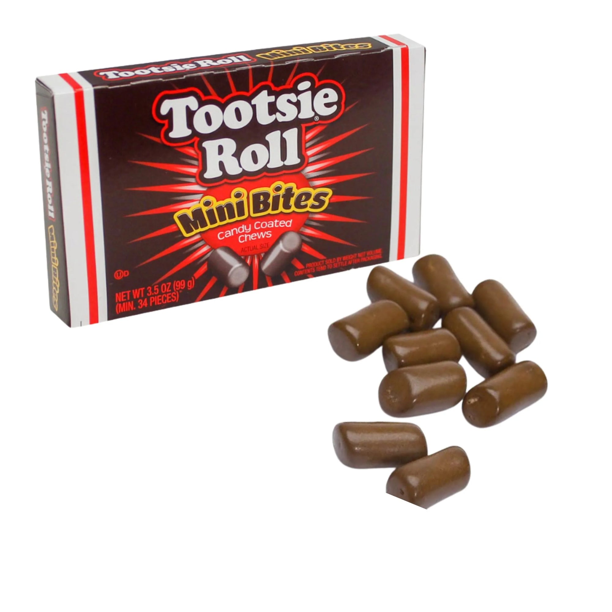 Tootsie Roll Mini Bites Theater Boxes: 12-Piece Box