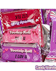 Tootsie Roll Valentine Snack Bars Candy: 10-Ounce Bag