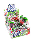 Top Pop Chewy Taffy Candy Suckers Watermelon: 48-Piece Box