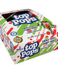 Top Pop Chewy Taffy Candy Suckers Watermelon: 48-Piece Box