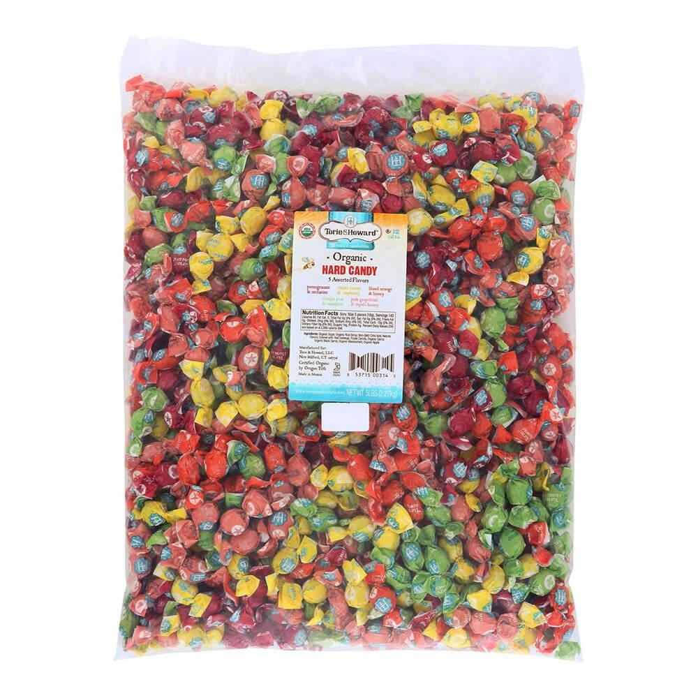 Torie &amp; Howard Bulk Assorted Organic Hard Candy: 5LB Bag - Candy Warehouse