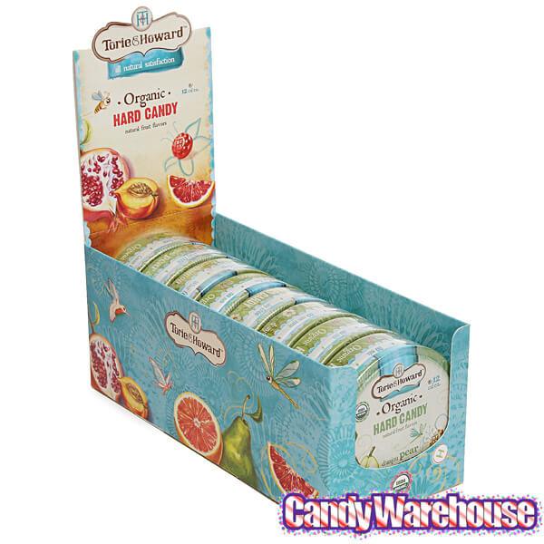 Torie and Howard Hard Candy Tins - D'anjou Pear & Cinnamon: 8-Piece Box - Candy Warehouse