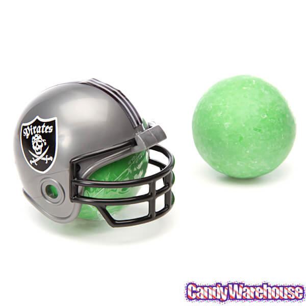 Touch Down Jawbreaker Football Helmet Candy Packs: 12-Piece Box - Candy Warehouse