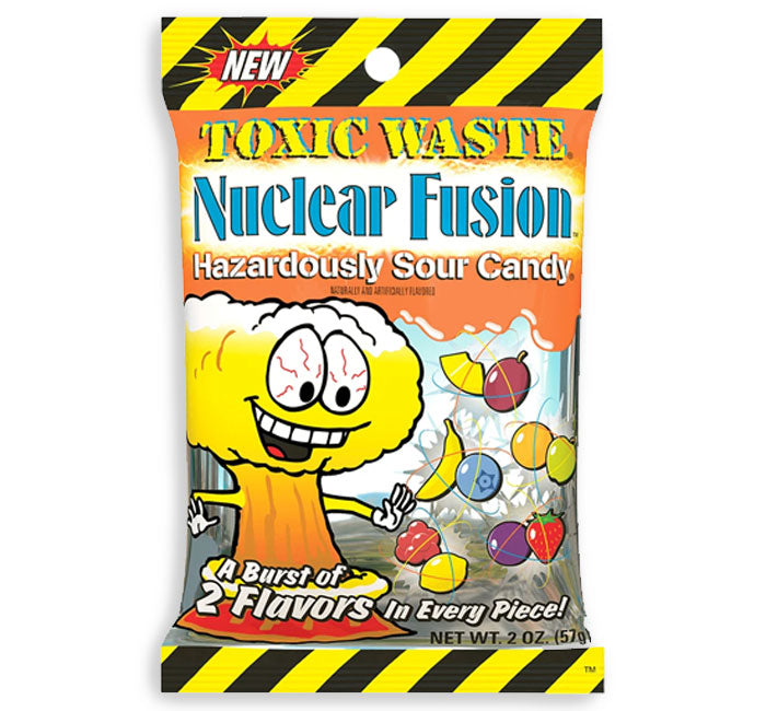 Nuclear Fusion Foil Peg Bag: 12-Pack-Candy Warehouse