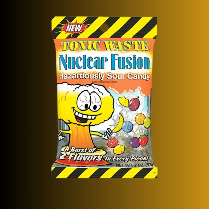 Nuclear Fusion Foil Peg Bag: 12-Pack-Candy Warehouse