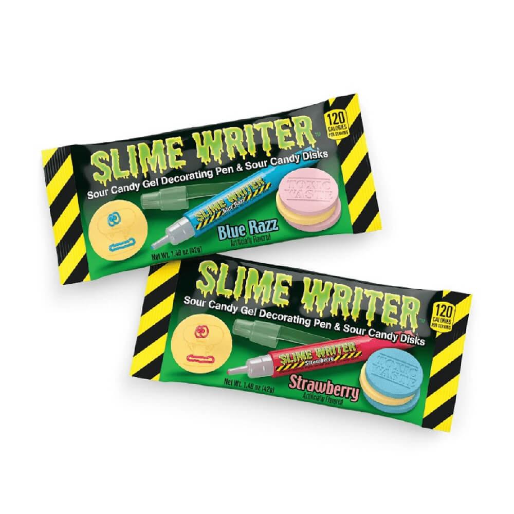 Toxic Waste Slime Writer Candy Pens: 12-Piece Display - Candy Warehouse