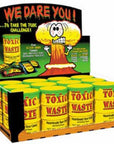 Toxic Waste Sour Candy Drums: 12-Piece Display - Candy Warehouse