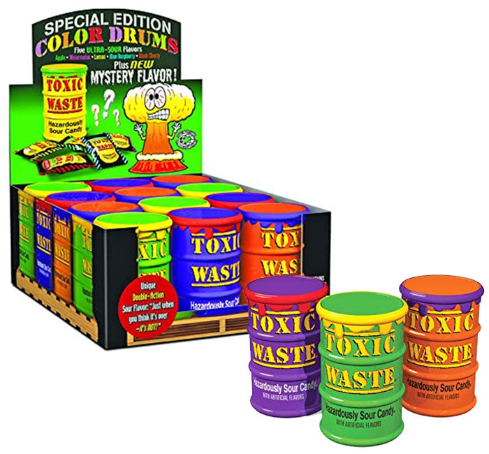 Special Edition Toxic Waste Sour Candy: 12-Pack-Candy Warehouse