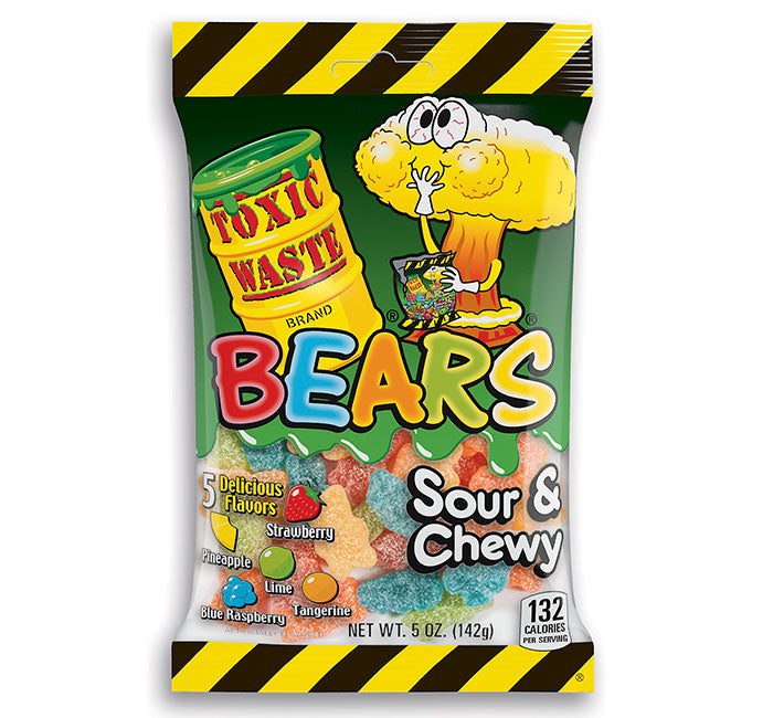 Sour Gummy Bears: 12-Pack-Candy Warehouse