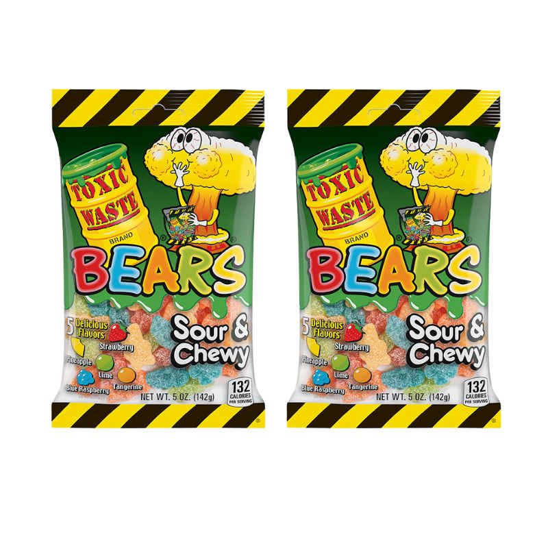 Sour Gummy Bears: 12-Pack-Candy Warehouse