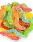 Toxic Waste Sour Gummy Worms Peg Bags: 12-Piece Box