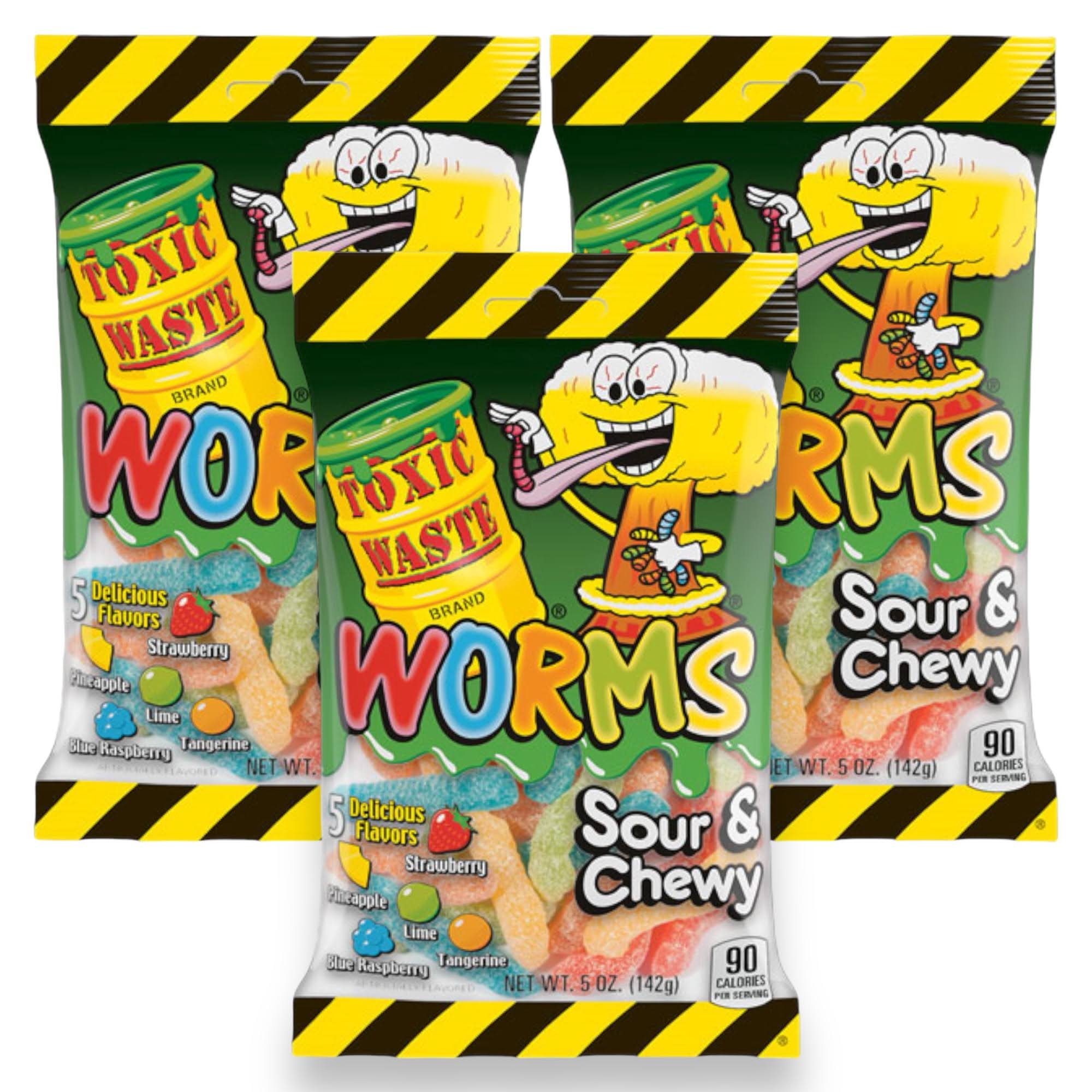 Sour Gummy Worms: 12-Pack-Candy Warehouse