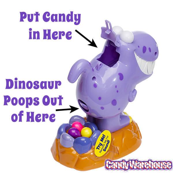 Treat Street Dinosaur Roaring Candy Poopers: 2-Piece Set - Candy Warehouse