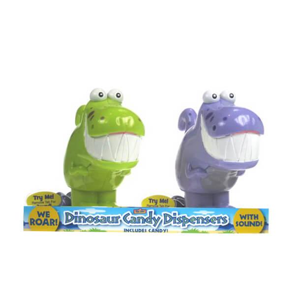 Treat Street Dinosaur Roaring Candy Poopers: 2-Piece Set - Candy Warehouse