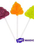 Treat Street Lolli-Poops Halloween Emoji Poop Lollipops: 60-Piece Bag - Candy Warehouse