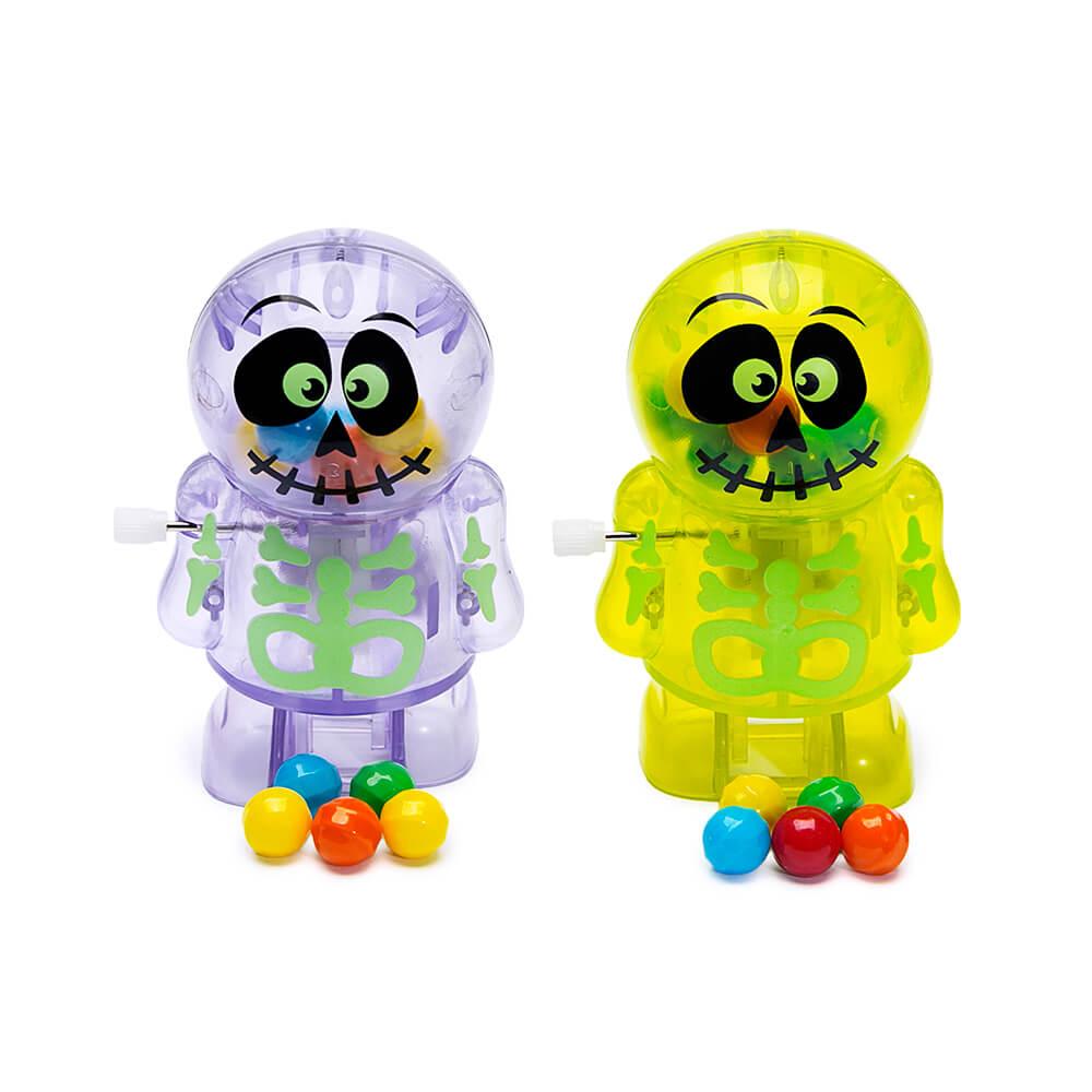 Treat Street Wind-up Halloween Glow-In-the-Dark Monster Candy Poopers: 8-Piece Set - Candy Warehouse