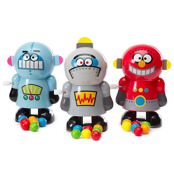 Treat Street Wind-up Robot Candy Poopers: 3-Piece Set - Candy Warehouse