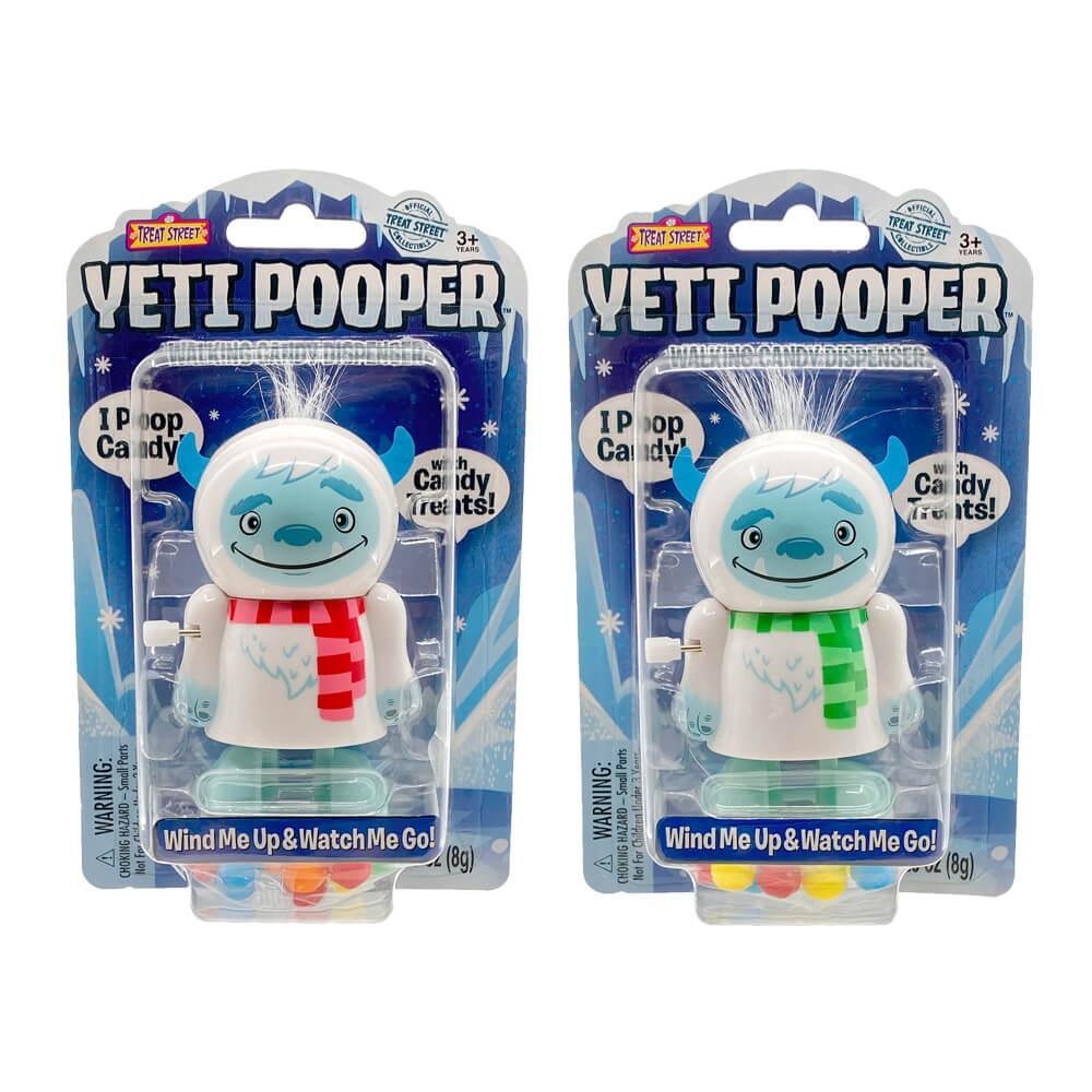 Treat Street Wind-Up Yeti Candy Poopers: 8-Piece Set - Candy Warehouse