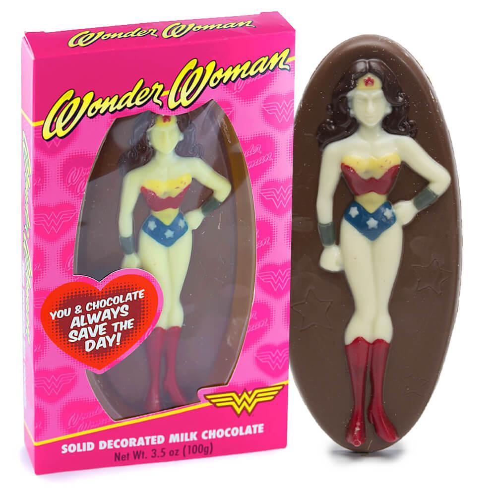 Treat Street Wonder Woman 3.5-Ounce Chocolate Gift Box - Candy Warehouse