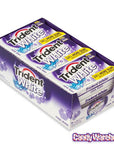 Trident White Cool Rush Sugar Free Gum Packs: 9-Piece Box - Candy Warehouse