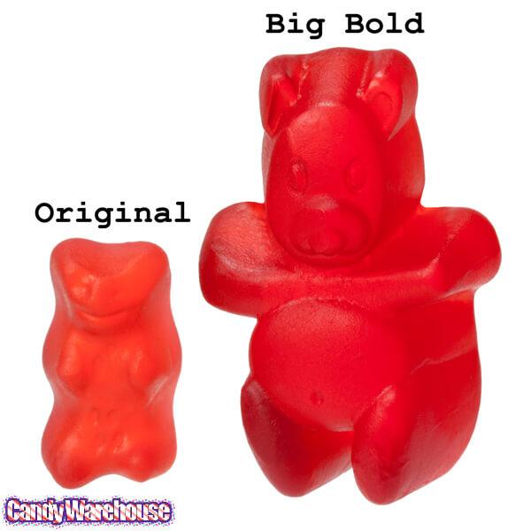 Trolli Big Bold Gummy Bears: 3.75LB Box - Candy Warehouse